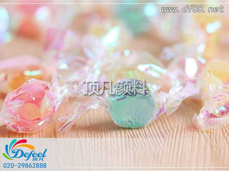 少女心来袭,变色龙粉厂家打造炫彩糖果纸
